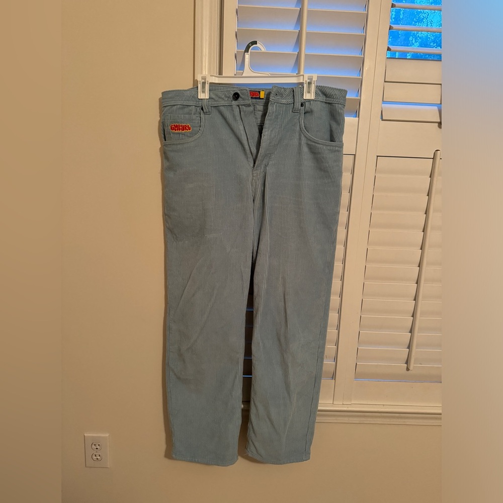 Empyre Zumies Relax Sky Blue corduroy baggy pants